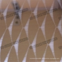 430 Stainless Steel Ket013 Etched Sheet for Decoration Materials